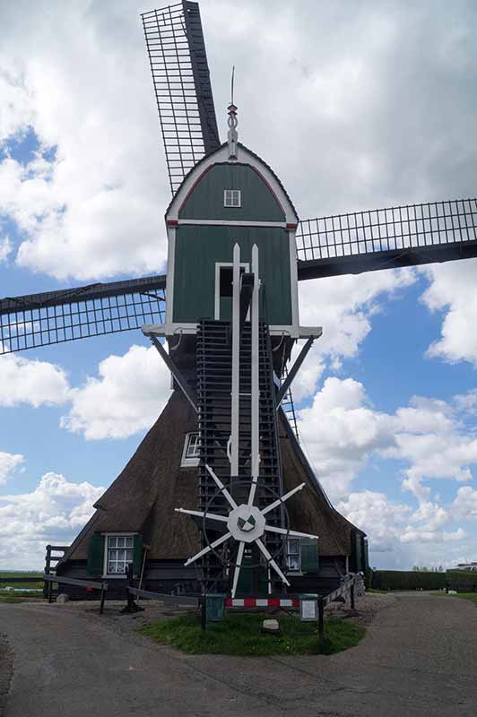 Achterlandse molen paddlewheel