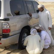 Releasing tyre pressure