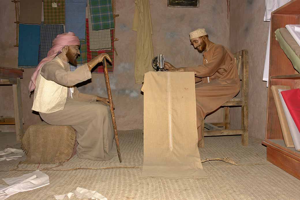 Tailor in the souq