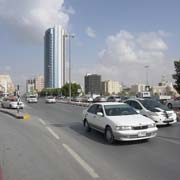 Main road into the city