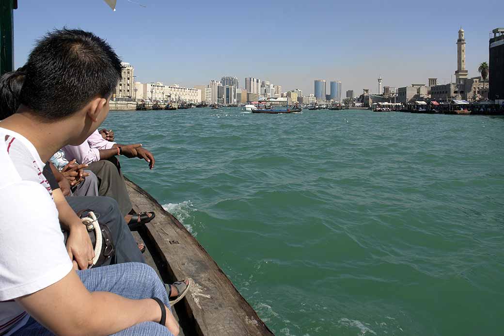 Crossing Dubai Creek