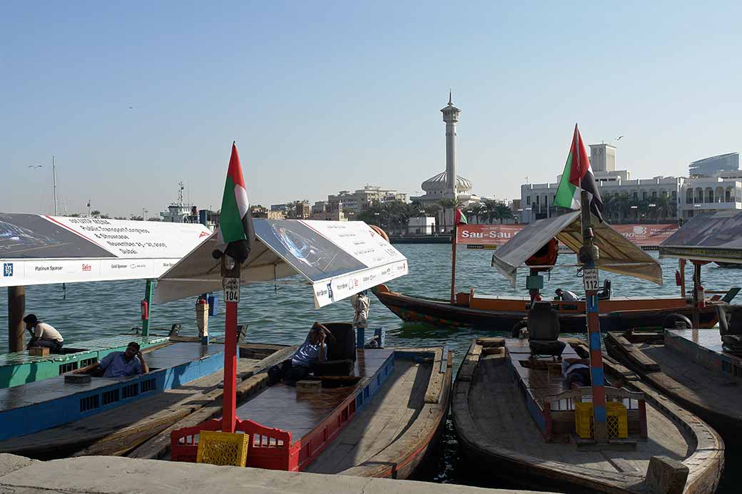 Abra on Dubai Creek