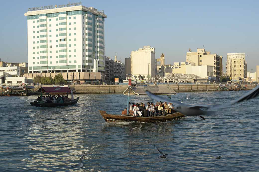 Abra on Dubai Creek