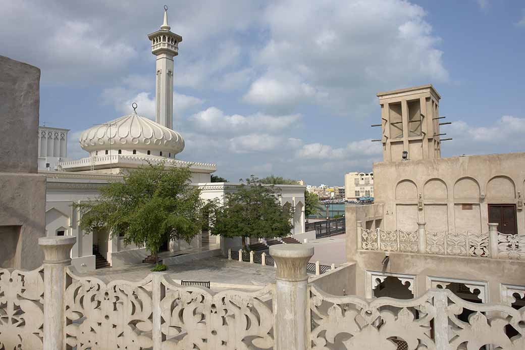 View to the Shia mosque