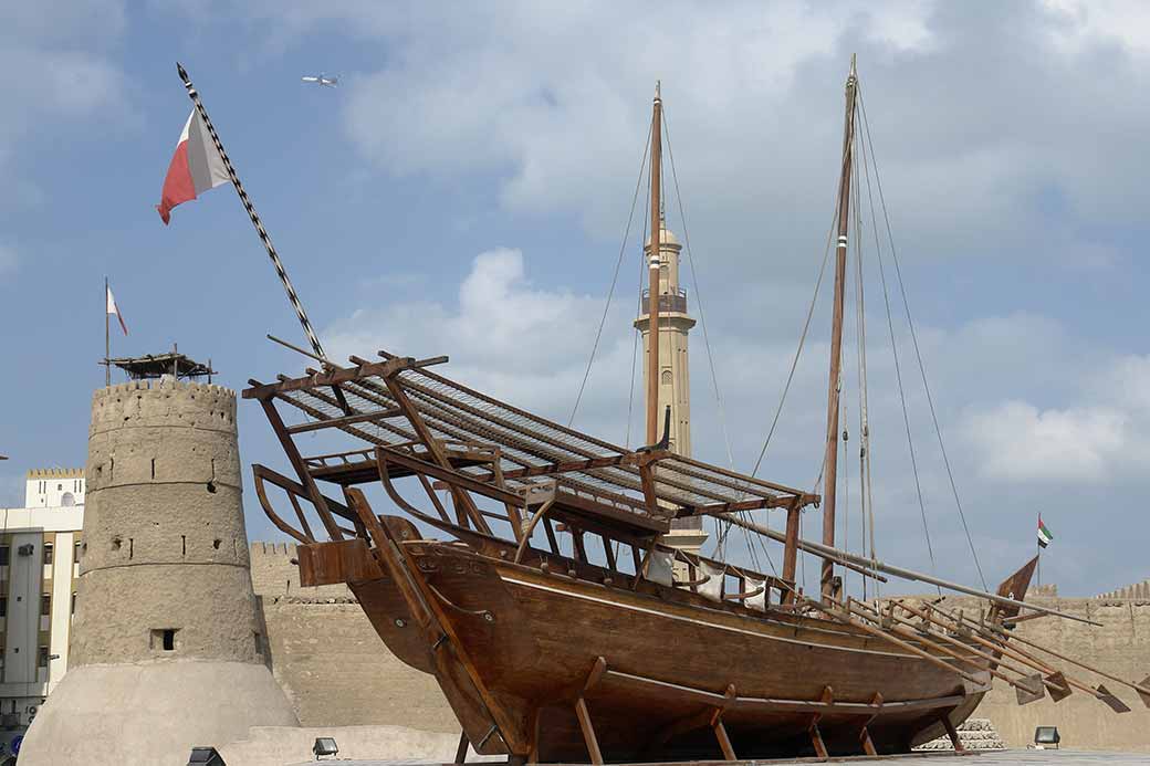 Wooden dhow