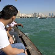 Crossing Dubai Creek