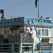 Crew on a dhow