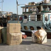 Cargo and dhows