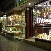 Gold Souq at night