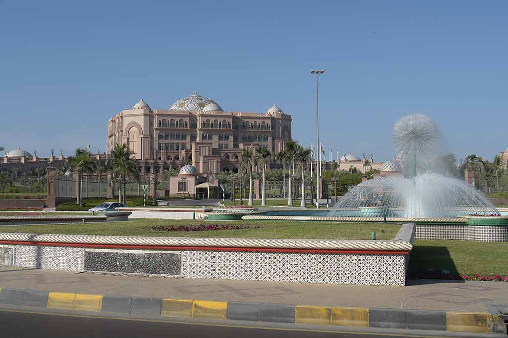 View to the palace