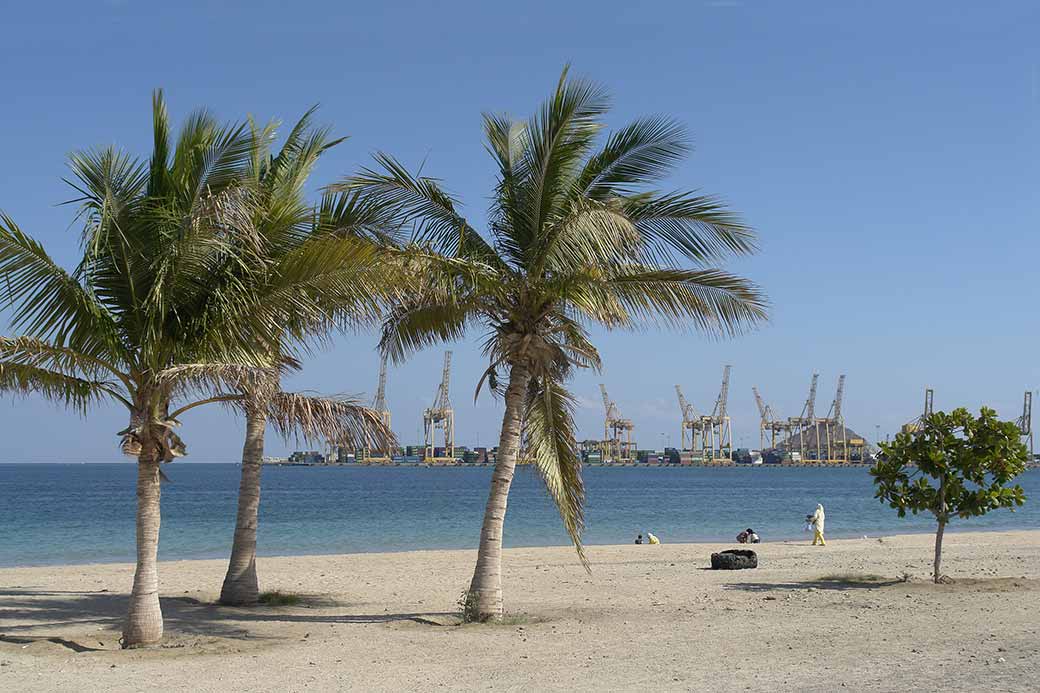 Harbour of Khor Fakkan