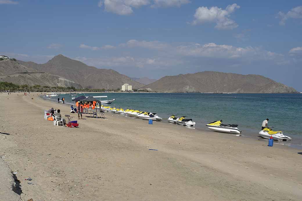 Khor Fakkan beach