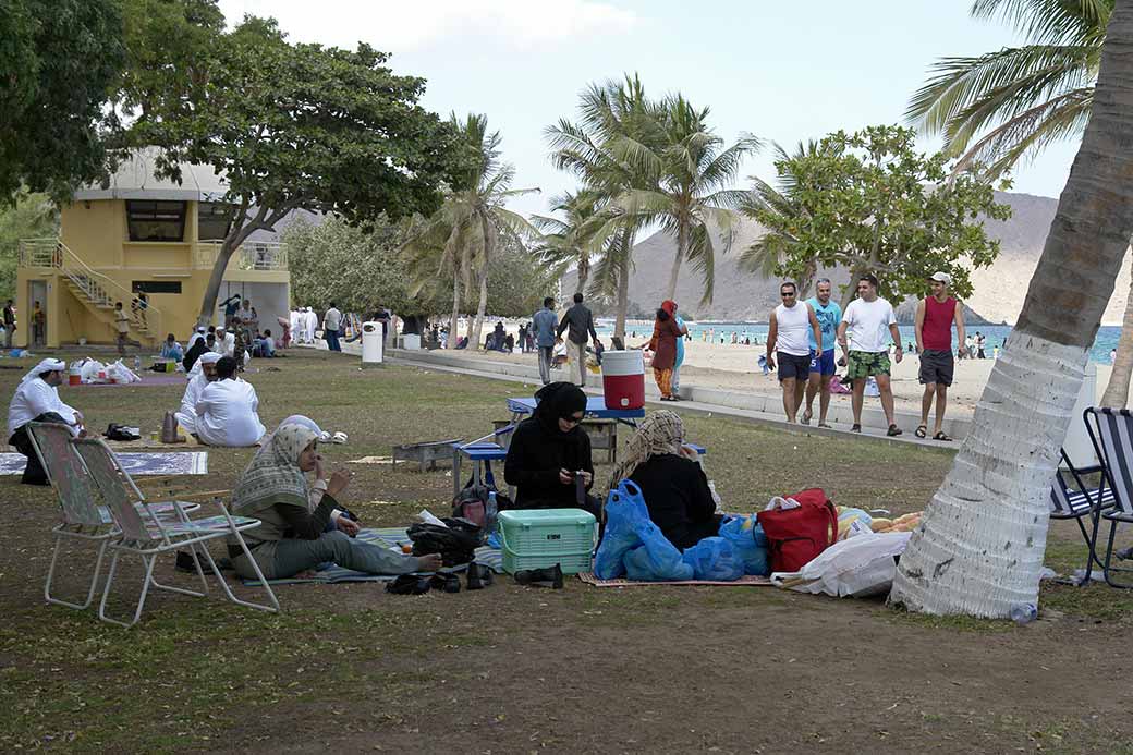 Picnic in Khor Fakkan