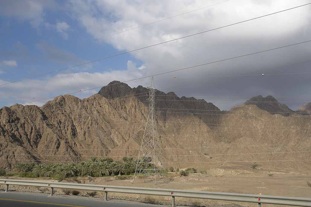 Mountains near Masafi