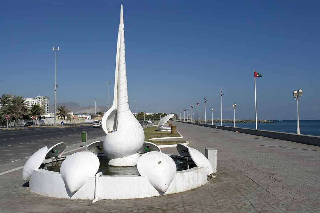 Along the Corniche