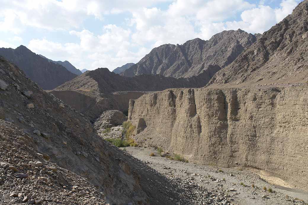 Dry river bed