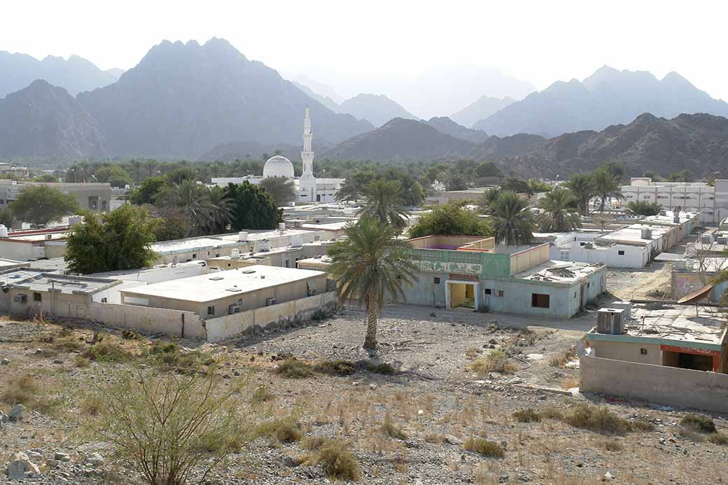 View to Hatta village