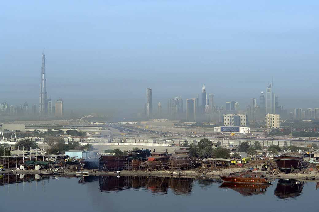 View to Burj Khalifa