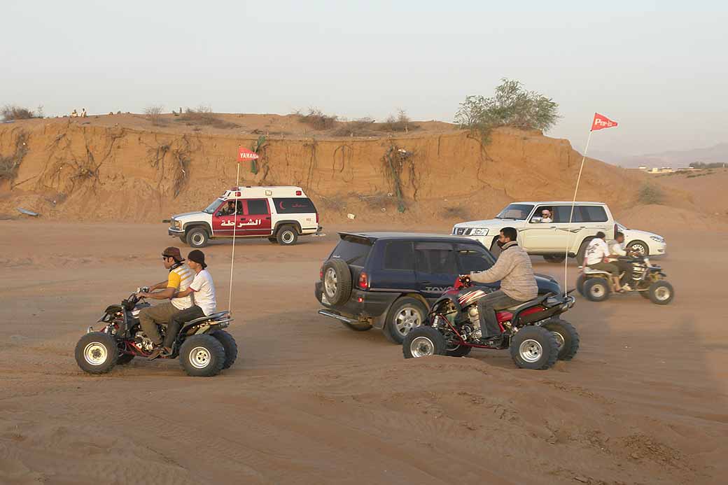 Quad bikes and 4WD