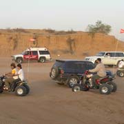 Quad bikes and 4WD