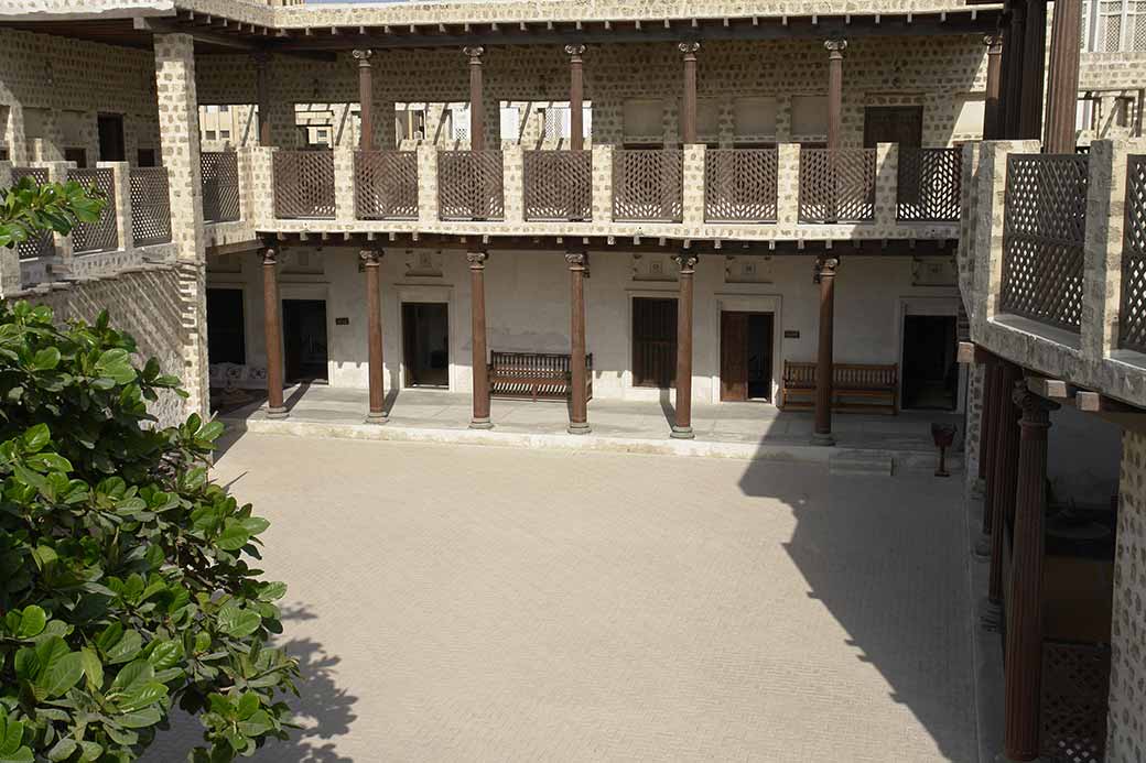 Inner courtyard