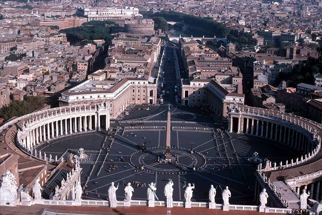 View from St. Peter's dome